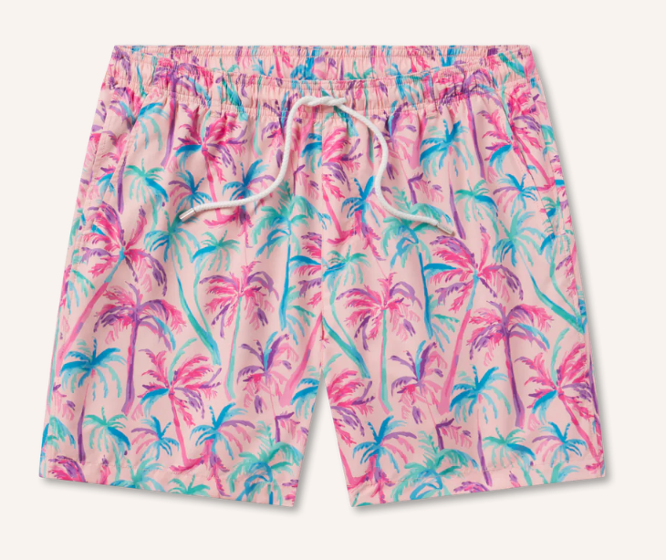 Electric Playa Lined Trunk - Hawaiian Coral