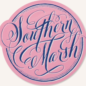Signature Coin Sticker - Pink