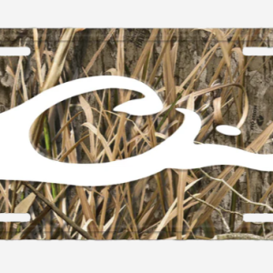 Drake Logo License Plate - Shadow Grass Habitat