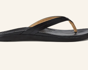 Honu Beach Sandals - Black
