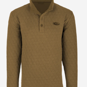 Delta Quilted Sweatshirt - Medal Bronze Heather