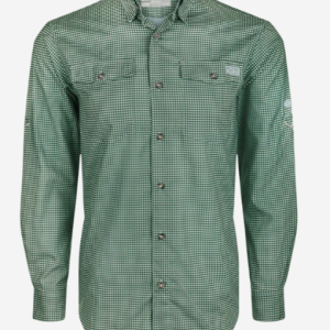 Frat Gingham Check Button Down - Pine Needle