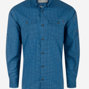 Frat Gingham Check Button Down - Naval Academy