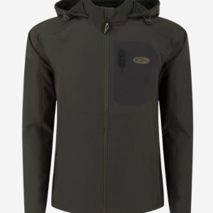 Rain Brake Lightweight Solid Softshell Jacket - Black Olive