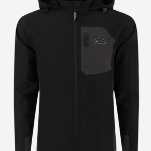 Rain Brake Lightweight Solid Softshell Jacket - Caviar Black