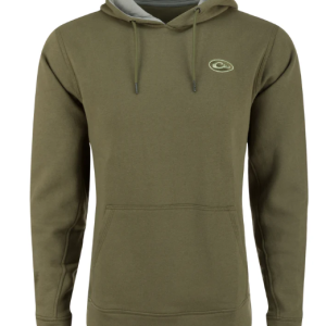 Three End Solid Hoodie - Kalamata Olive