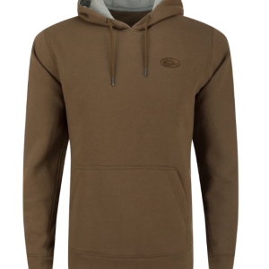 Three End Solid Hoodie - Chocolate Chip