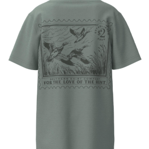 Youth Seasonal Flight Tee - Iceberg Green