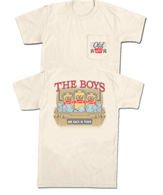 Back in Town Pocket Tee