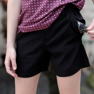 Youth Everyday Short - Matte Black/Camo Pocket