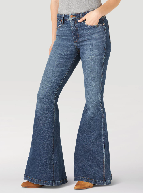 The Wrangler Retro® Premium Jean High Rise Trumpet Flare - Paige
