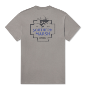 Cowboy Badge Tee - Dark Gray