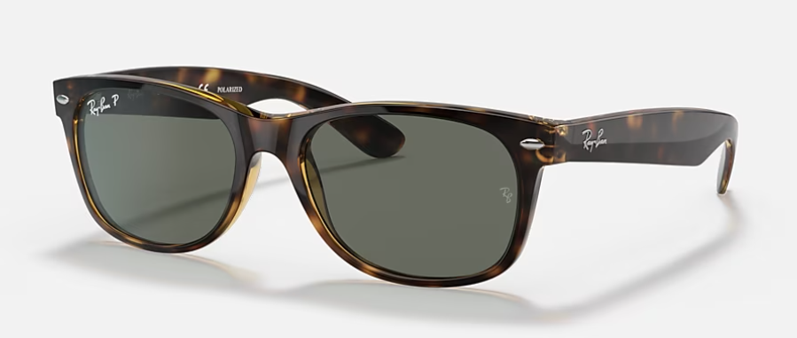 New Wayfarer Classic Tortoise w/ G-15 Green Polarized Lense