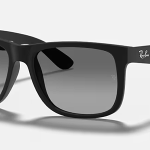 Justin Classic Rubber Black Light Grey Gradient Polarized Lense