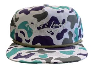 HLO White Old School Rope Hat