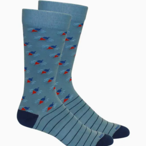 Bob (Fishing) Socks - Bluestone