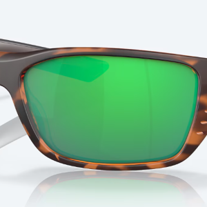 Whitetip Matte Retro Tortoise Green Mirror 580P