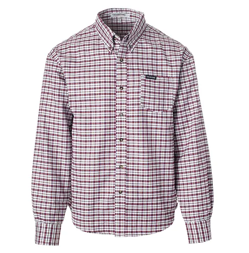 Youth Hatfield Button Down - Navy/Red