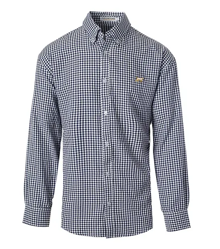 Youth Braxton Button Down - Navy