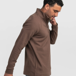 Dallas Performance Qtr Zip - Chestnut