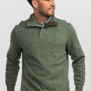 Sweater Fleece Elevated Pullover - Cedar