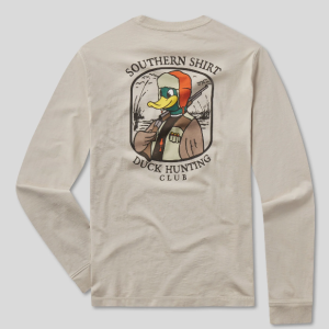 Duck Hunting Long Sleeve Tee - Taupe