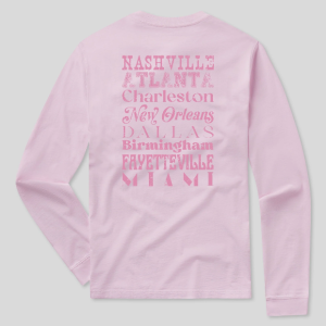 City Girl Long Sleeve Tee - Ballet Slipper