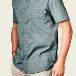 The Shahan SS Button Up - Lily Pad