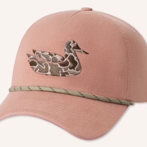 Ensenada Rope Hat Camo Duck - Salmon