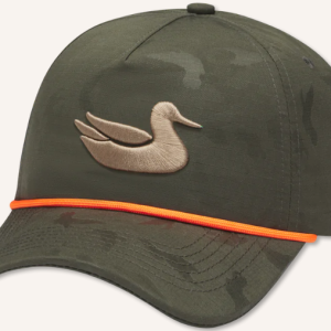 Youth Sabine Rope Hat Duck Camo - Dark Olive