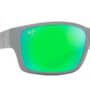 Mangroves Polarized - Matte Dark with Light Grey interior w/ MAUIGreen®