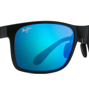 Red Sands Matte Black w/ Blue Hawaii Lenses