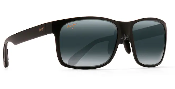 Grey Red Sands Polarized - Matte Black w/ Neutral Grey