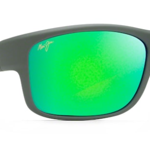Southern Cross Soft Matte Khaki with Brown and Black w/ MAUIGreenĀ® Lenses