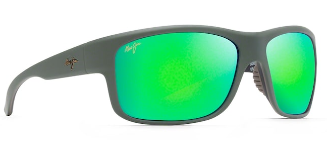 Southern Cross Soft Matte Khaki with Brown and Black w/ MAUIGreen® Lenses