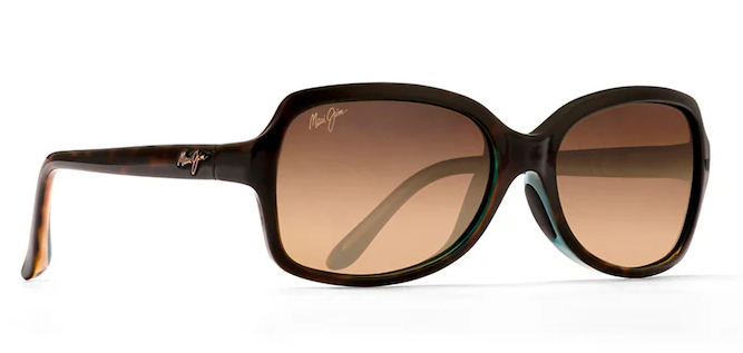 Cloud Break Polarized - Tortoise with Peacock Blue w/ HCL® Bronze