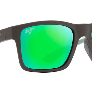 The Flats Polarized - Matte Black/Blue w/ Blue Hawaii