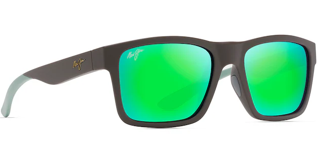 The Flats Polarized - Matte Black/Blue w/ Blue Hawaii