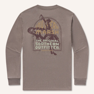 Seawash™ Tee - Rodeo Rider - Long Sleeve - Washed Dark Shale