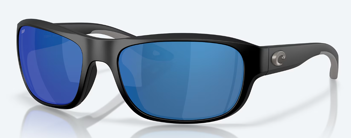 Clipperton Matte Black Blue Mirror 580P