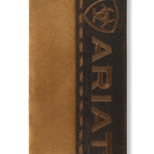 Roughout Croco Tan Rodeo Wallet
