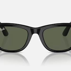 Meta Wayfarer Shiny Black G15 Green