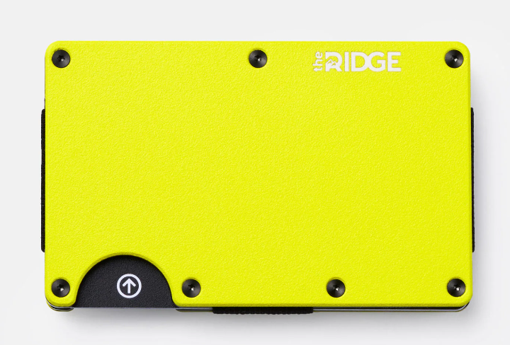 Aluminum - Hyper Lime - Money Clip