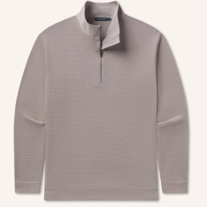 Copperton Waffle Vintage Pullover - Light Gray