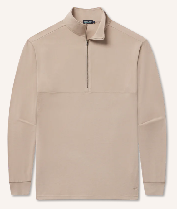 Woods Cross Brushed Pullover - Burnt Taupe