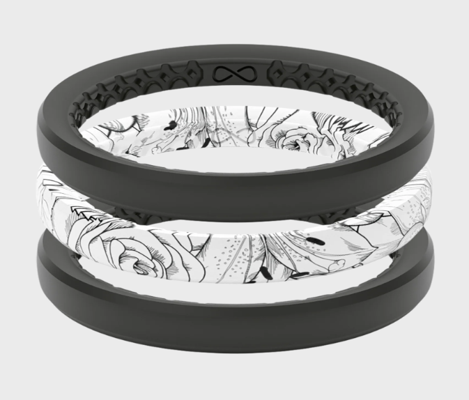 Stackable Ring - Air Rose