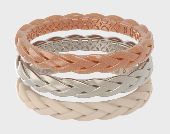 Stackable Rings - Air Mirage