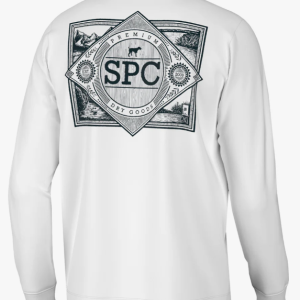 Premium Dry Goods LS Tee - White