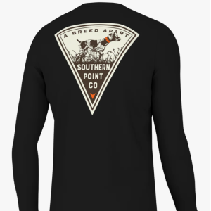 Wedge LS Tee - Charcoal