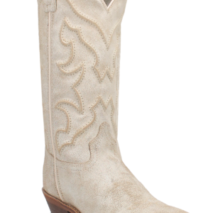 Reva Leather Boot - White